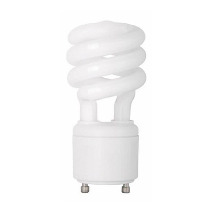 TCP SpringLamp 33113SP30K Compact Fluorescent Lamp, 13 W, GU24 Lamp, Spring Shape, 800 Lumens